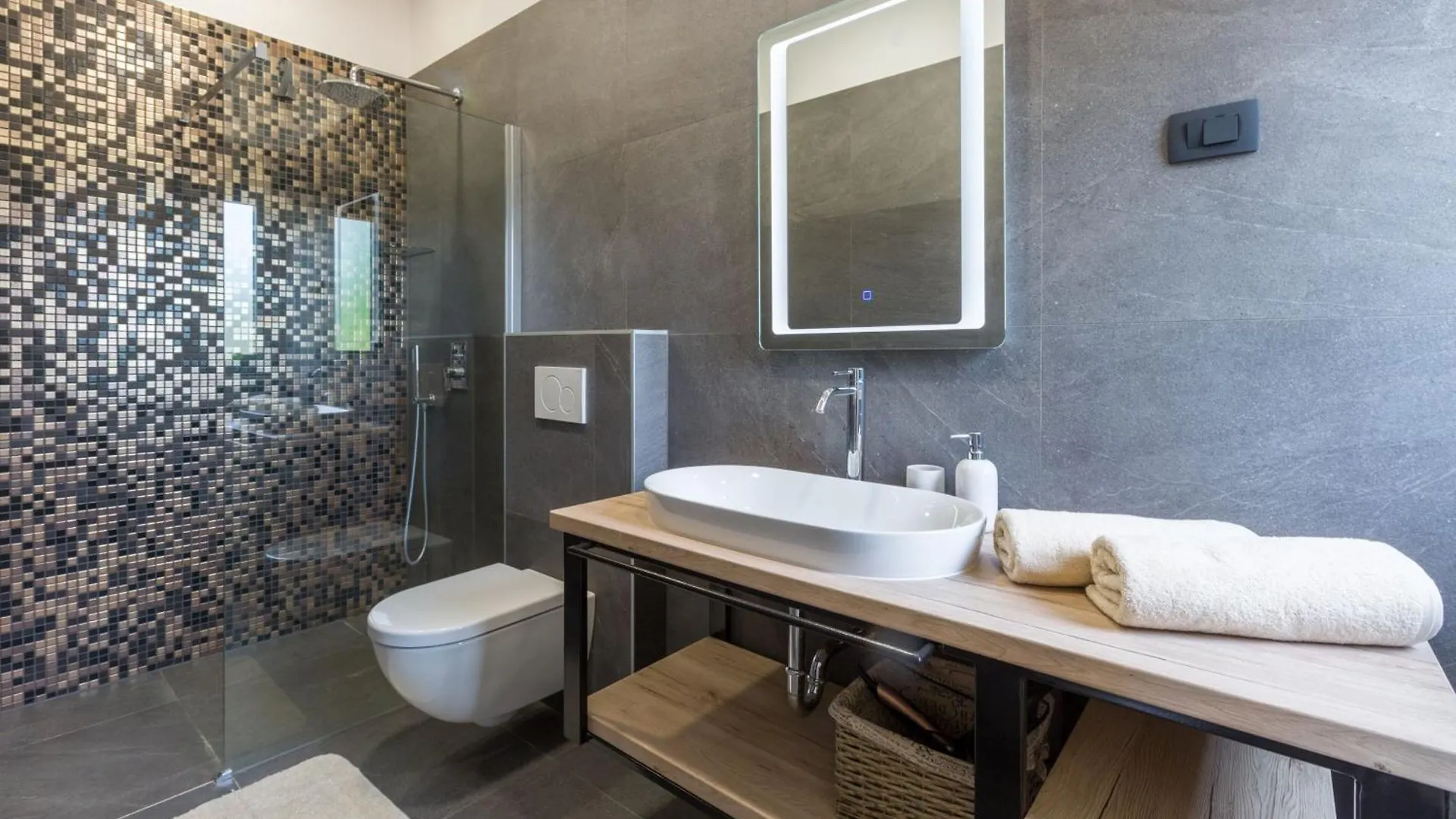 פורץ Moderne Villa Stefany Mit Pool Und Panoramablick