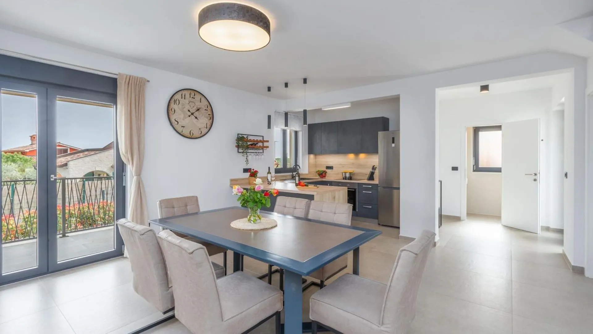 פורץ Moderne Villa Stefany Mit Pool Und Panoramablick 0*,